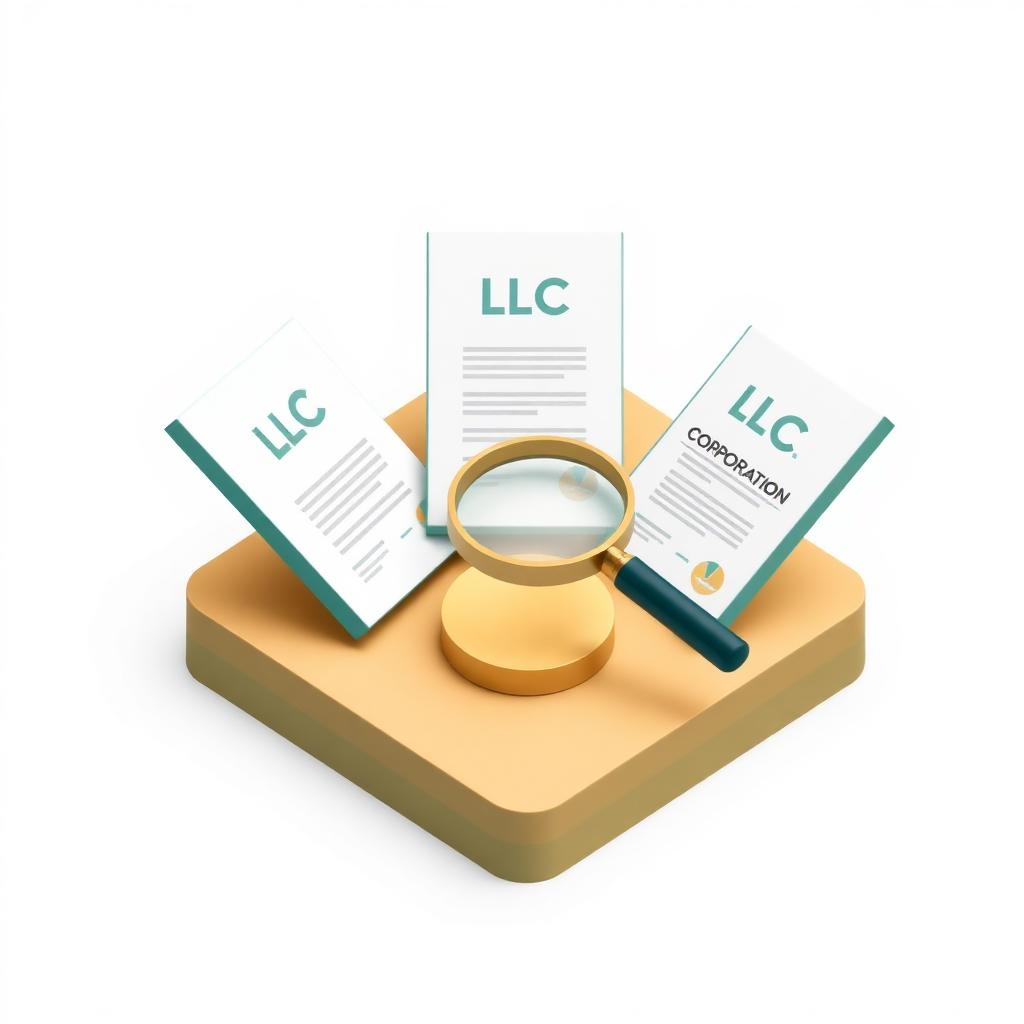 Business entity types LLC Corp Partnership